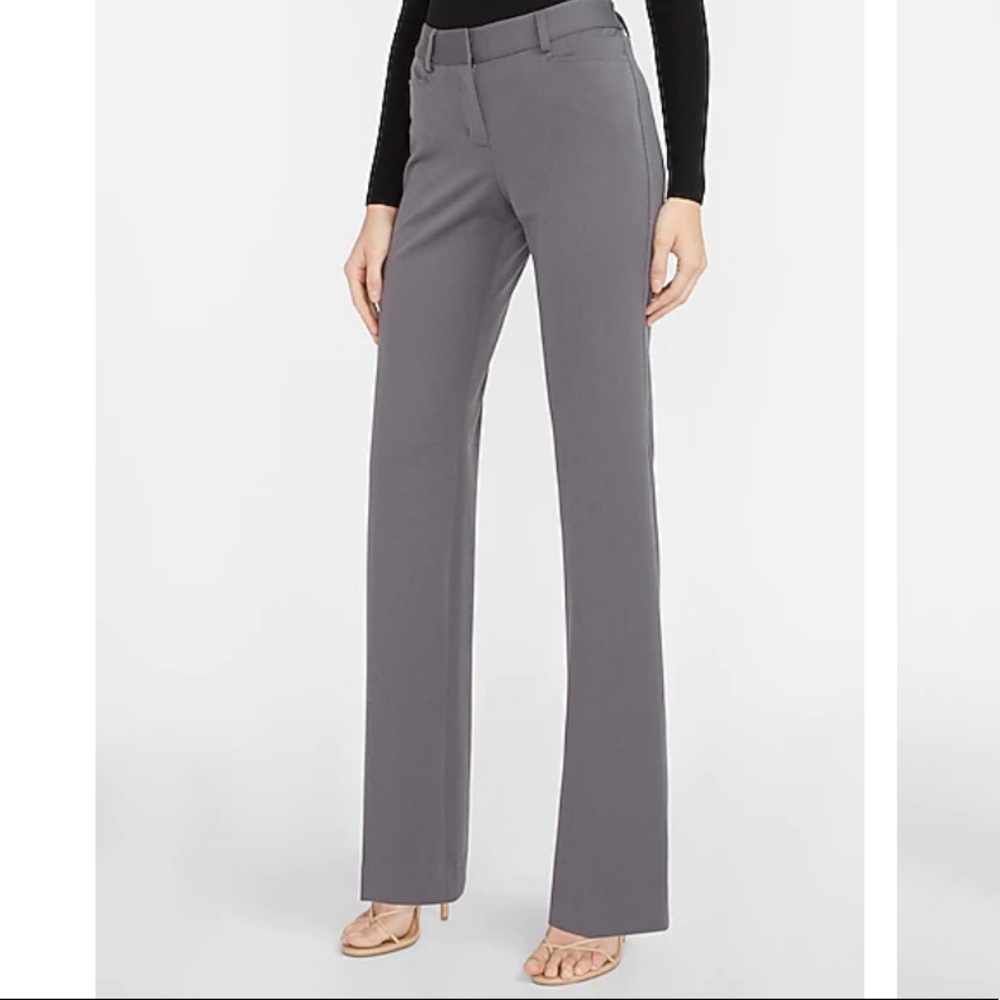 Express Mid-Rise Editor Pants